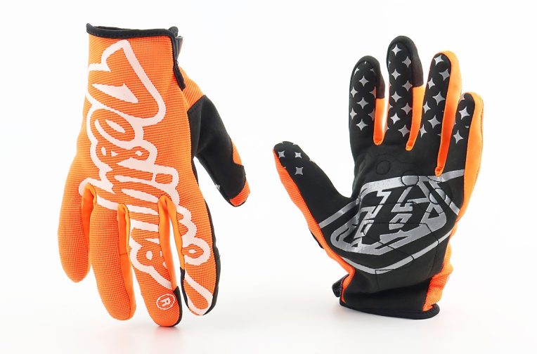 Перчатки XL с силиконовыми вставками, оранжево-чёрно-белие, НЕ оригинал