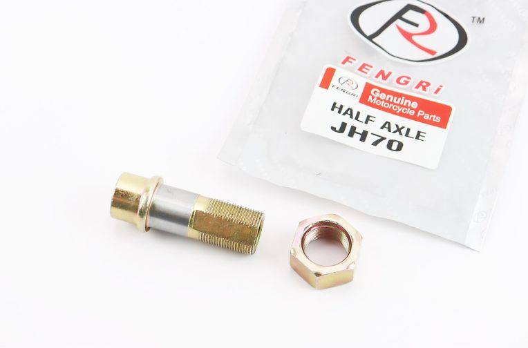 Втулка заднього колеса з різьбленням Delta (жовтий метал, широка гайка)