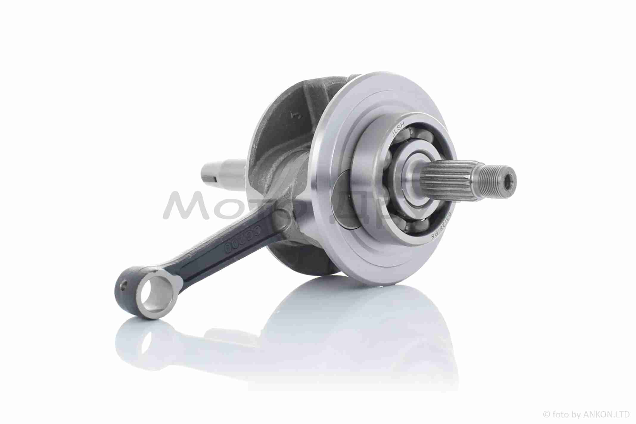 Колінвал CG125 156/157FMI, CG150 162FMJ/162FMK p-15, L-230 #PRO "LIPAI" - Зображення 2