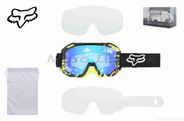 Очки кроссовые  “FOX”  (class A, #HQ-Y019-S6)