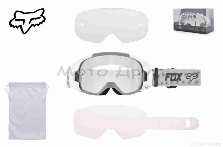 Очки кроссовые  “FOX”  (class A, #HQ-Y031-S4, визор зеркальный)