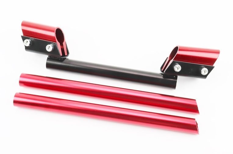 Руль универсальный “разборной” TUNING, ЧЕРНО-КРАСНЫЙ