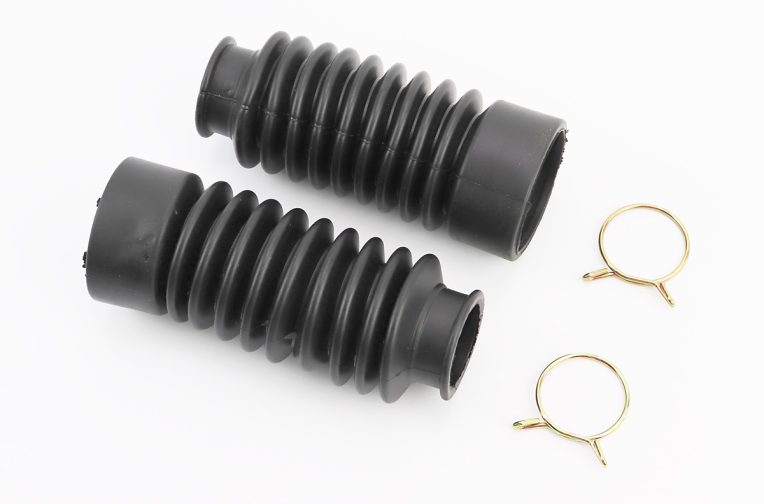 Гофра амортизатора переднего d=26/45mm; L=145mm к-кт 2шт, ЧЕРНЫЙ