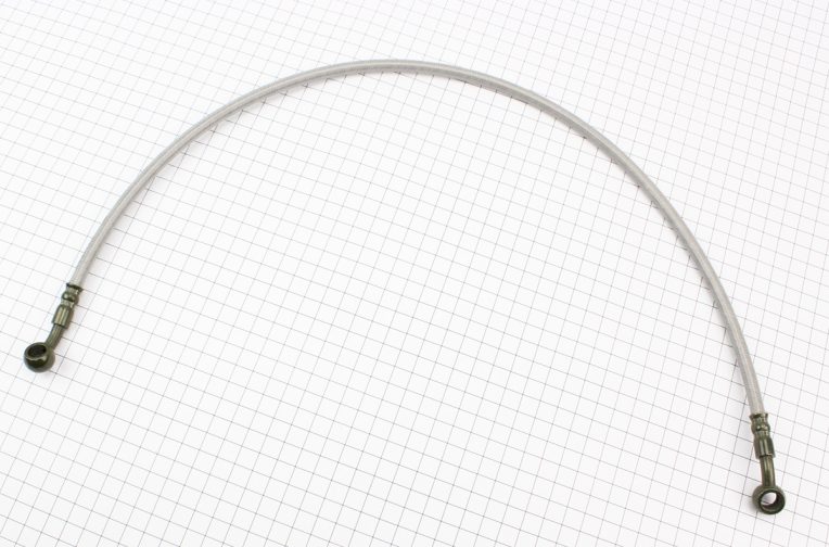 Шланг гальмівний 65см (під болт-штуцер 10/10мм) армований