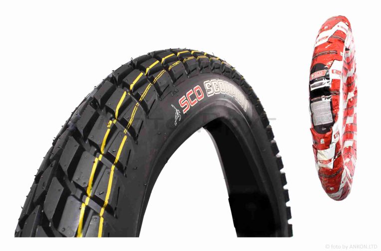Покришка мото  18″  3.00-18  #DX-061  TT  “SCORPION”