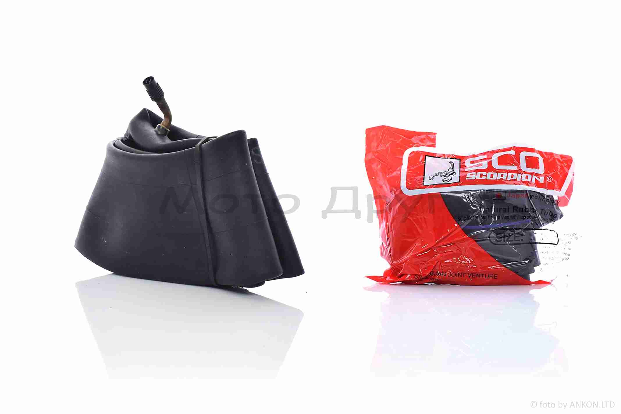 Камера 10" 3.00-10 "SCORPION" (клапан косий)