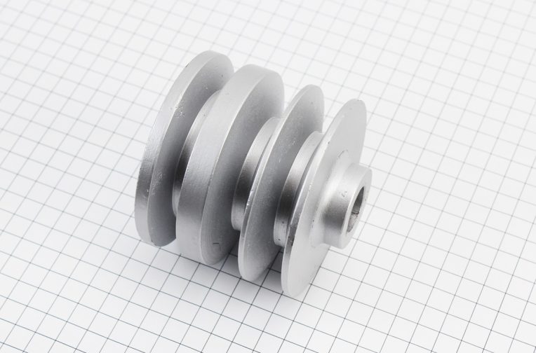 Шків під колінвал d-20mm (D-85mm, 3-х пазний, два пази під ремінь SPB один під SPA, метал) 168F/170F