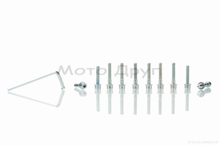 Болти кришки варіатора к-кт  JOG ( під шестигранник)  “UA ZMZ”  (ключ)