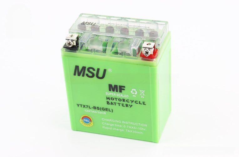 Акумулятор 12V7Ah YTX7L-BS GEL (L113*W70*H132мм) “MSU” (2026)
