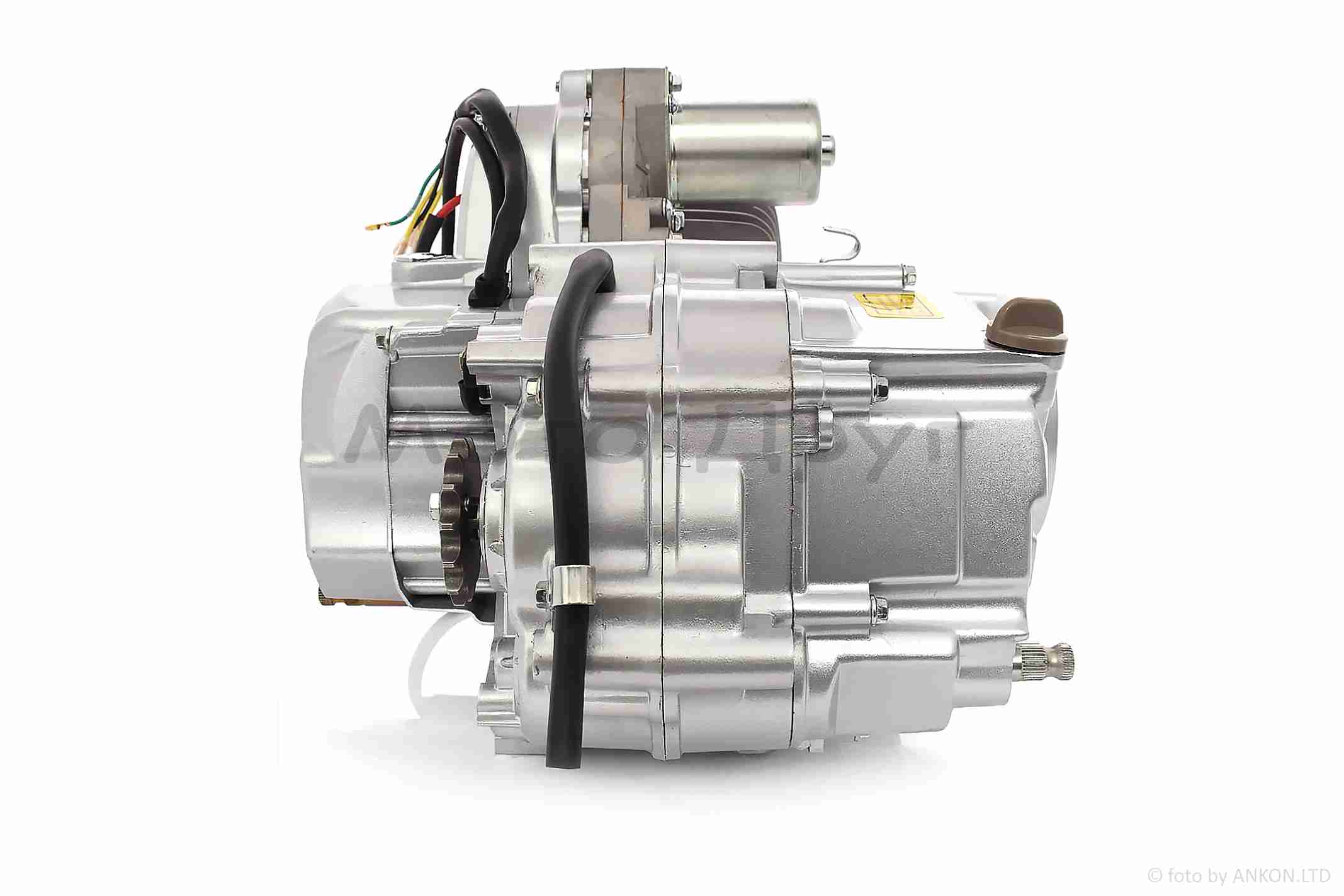 Двигун 1P56FMI 125cc, напівавтоматичний, алюмінієвий циліндр "SDTW" (Delta, Alpha, Pitbike) - Зображення 3