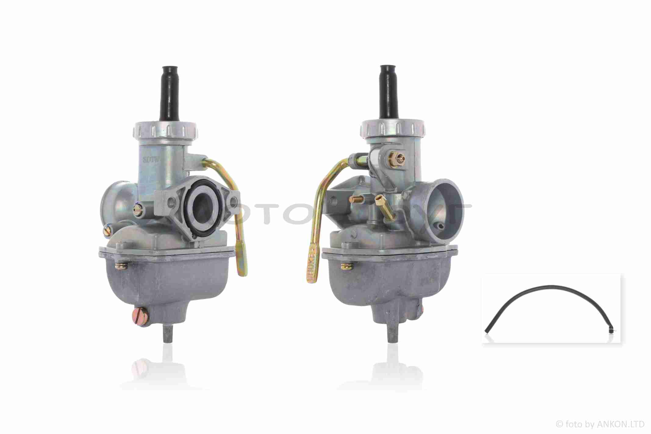 Карбюратор PZ16 Alpha 50/70 d16 підкачування ручне зліва