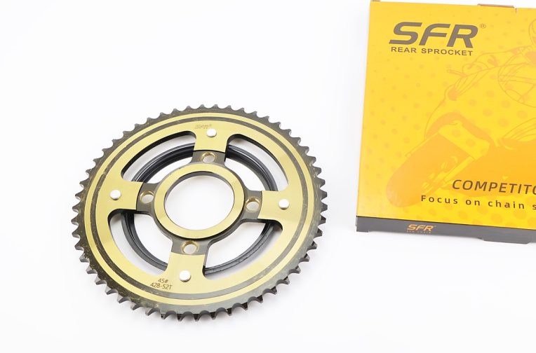 Звезда задняя GLPRO – 428-52T – d=58; 4отв.*90mm “каленая” V200R