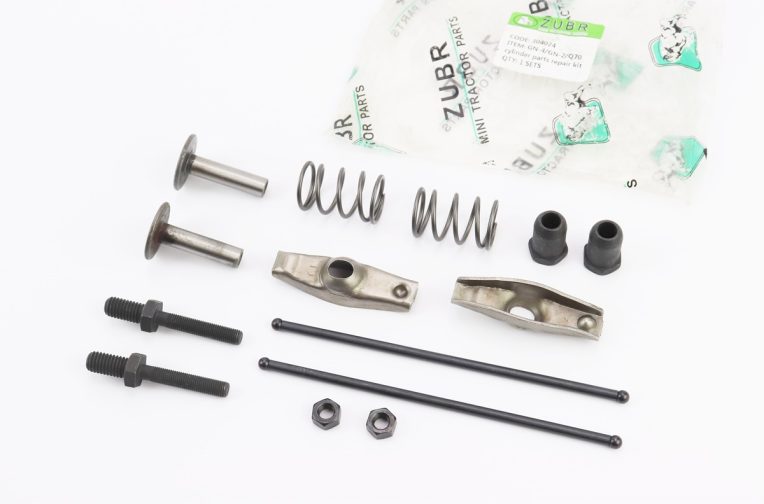 Клапанный механизм к-кт 168F/170F (пружина-2шт, + коромысло-2шт, + штанга-2шт, + толкатель-2шт)