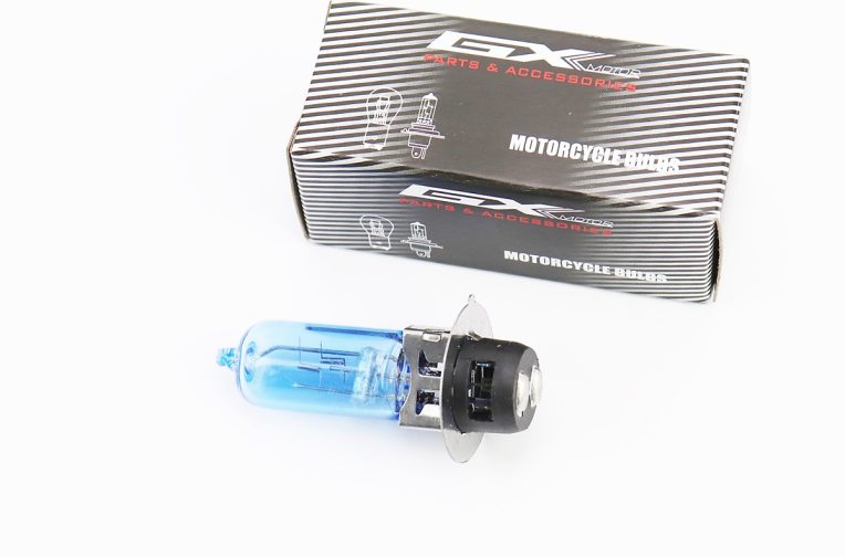 Лампа фары P15D-25-1 12V 35/35W синяя