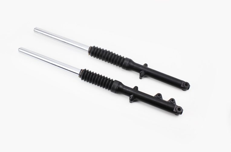 Амортизатор передній (пір’я), лів, правий. к-кт (диск.гальмо), 755мм, чорний