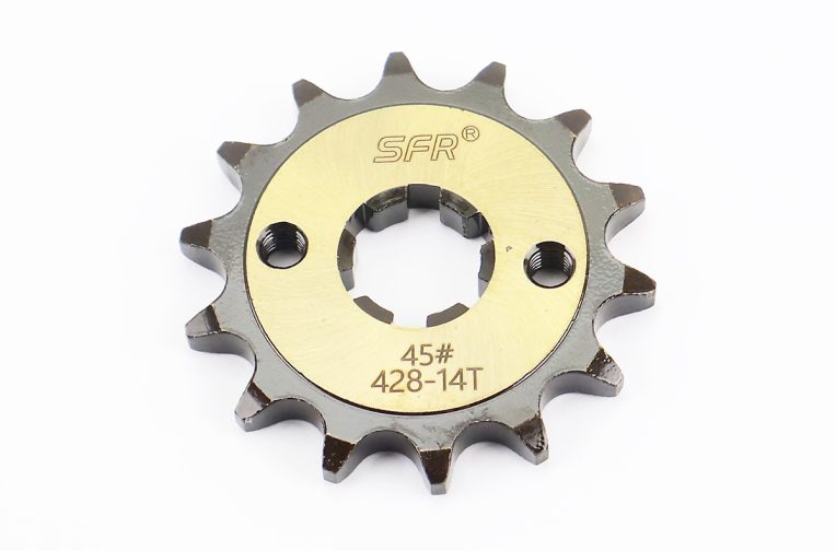 Звезда передняя 428H-14T – Yamaha YBR125 “каленая”