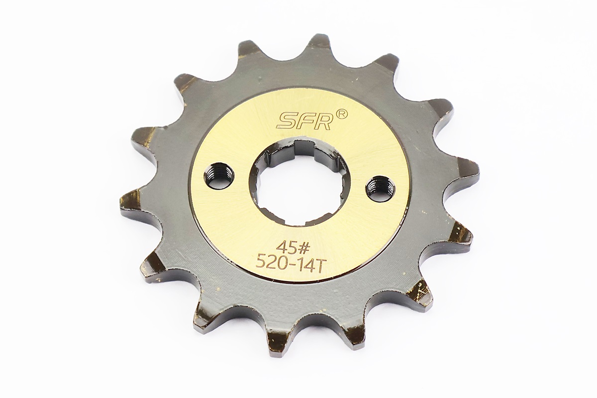 Звезда передняя CG/CB-520H-14T (шлиц 4мм) "каленая" Loncin LX200GY-3