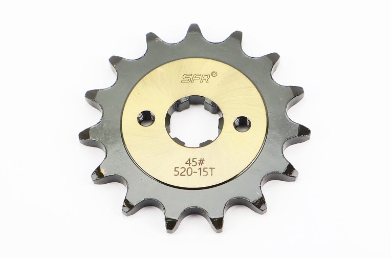 Звезда передняя CG/CB-520H-15T (шлиц 5мм) “каленая” Loncin LX250GY-3/Scrambler 250