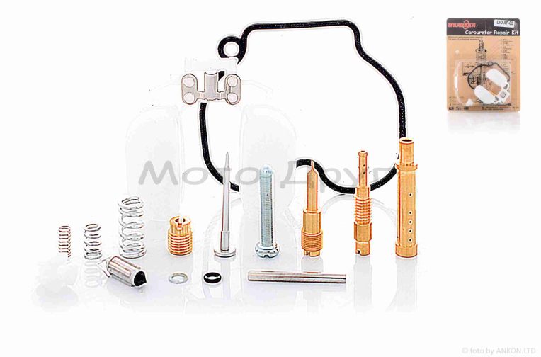 Ремкомплект карбюратора  DIO AF62, TODAY AF61  “WEARKEN”