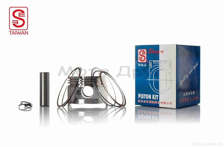 Поршень к-кт GY6 80 +0.50 47.50 “SEE” (Sheng-E) ТАЙВАНЬ