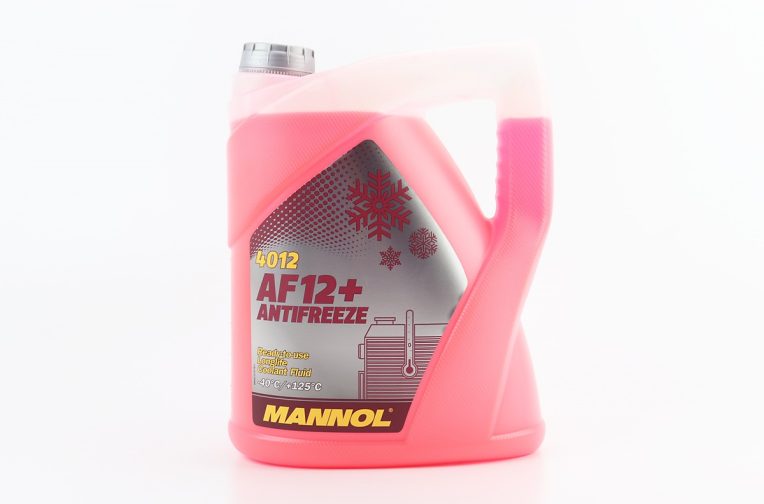 Рідина охолоджуюча -40°C “АНТИФРИЗ AF12”, червона 5L
