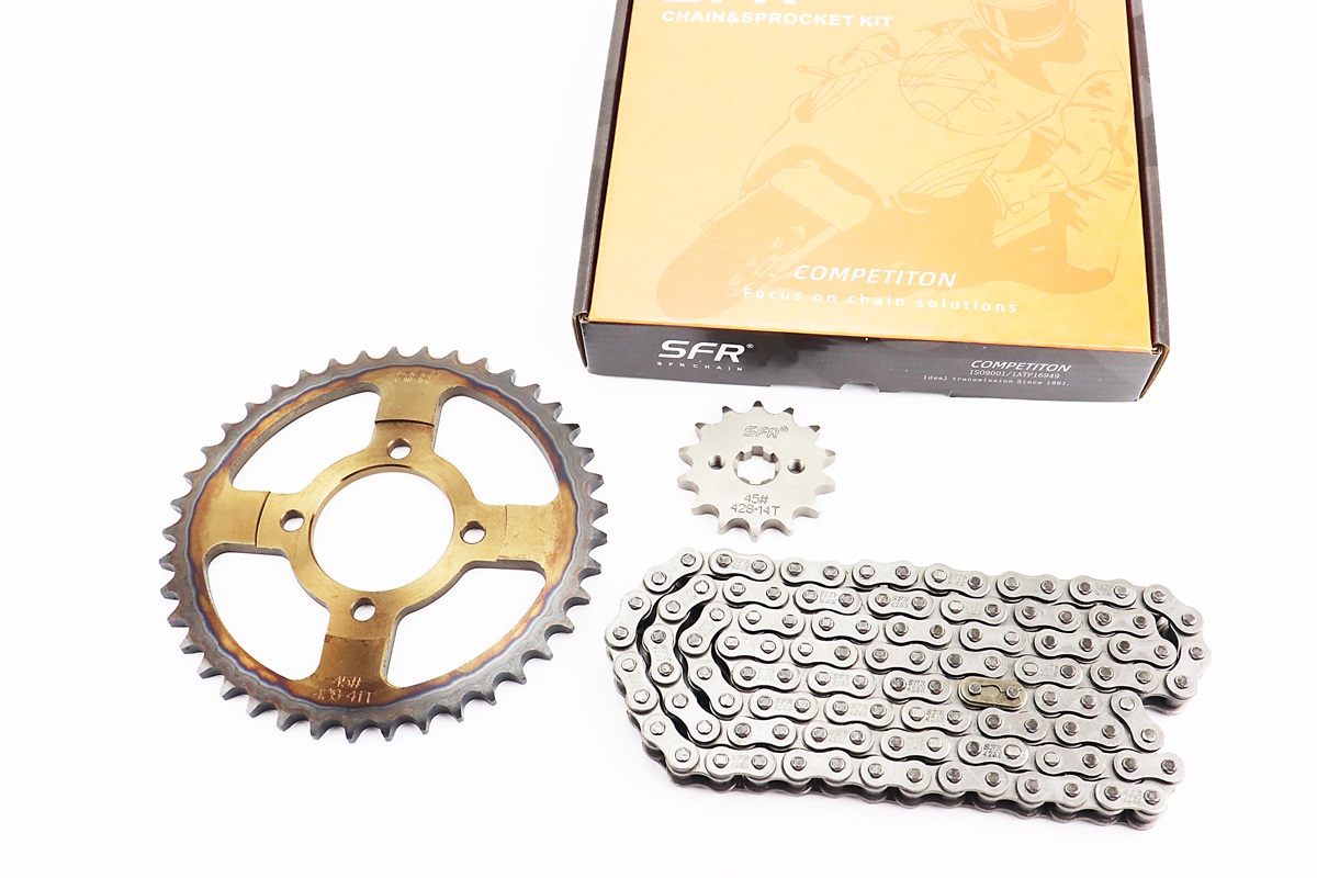 Зірки, ланцюг к-кт JH - 428H-116L+41T+14T (у коробці)