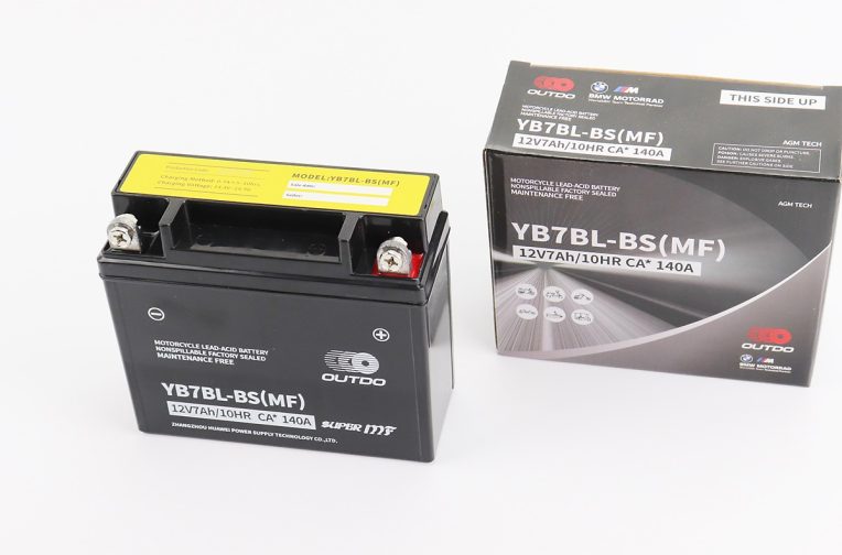 Аккумулятор 12V7Ah YB7BL(MF) кислотный (L145*W60*H130mm) “МОТО”