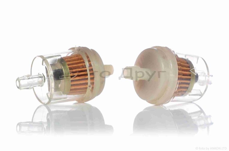 Фильтр топливный  d6, D32, L60  бумажный элемент, магнит