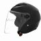 Шлем открытый  "DAVID"  (#D017, черный глянцевый, XL, ABS)