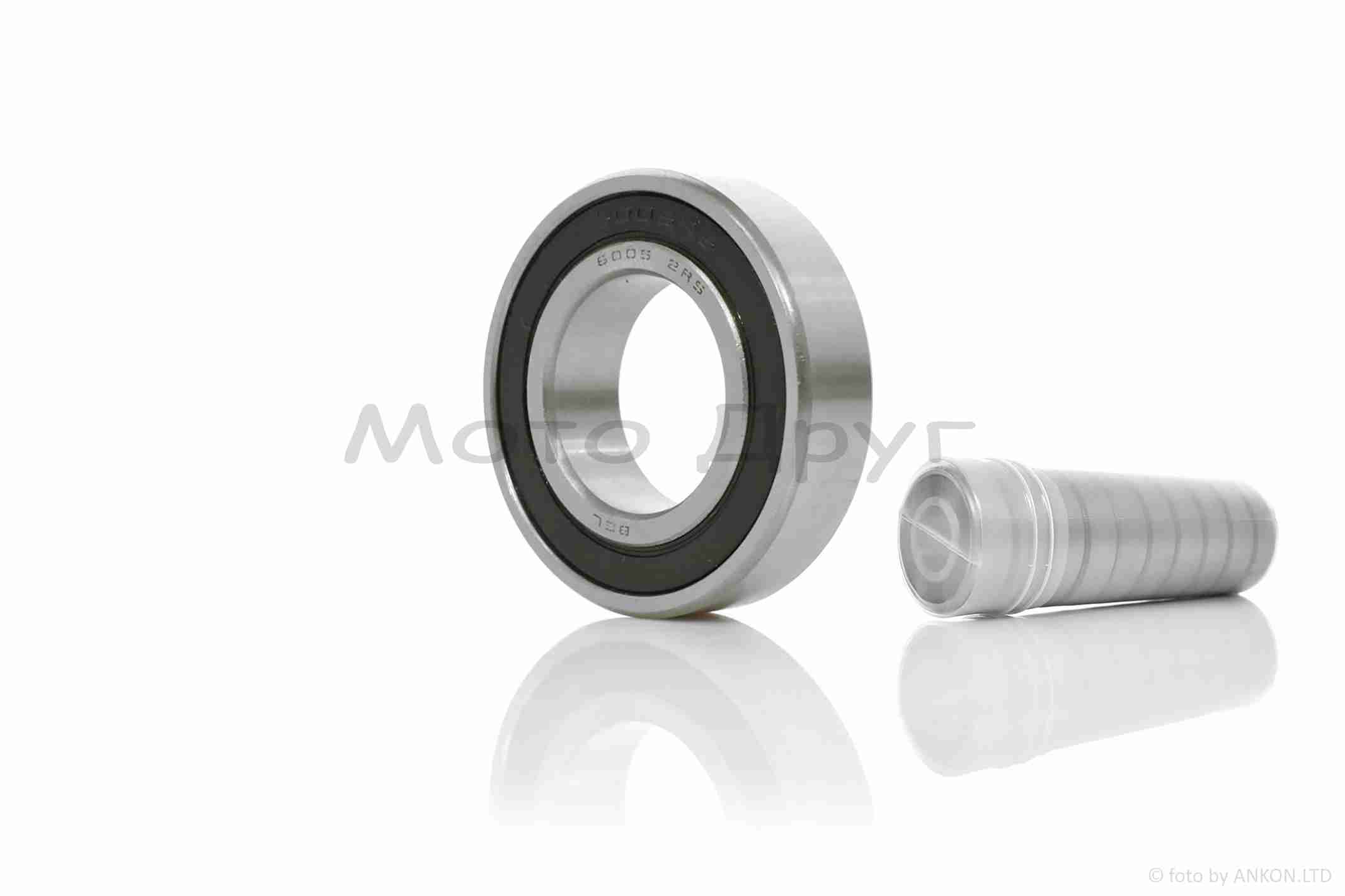 Підшипник 6005-2RS 25-47-12 тубус