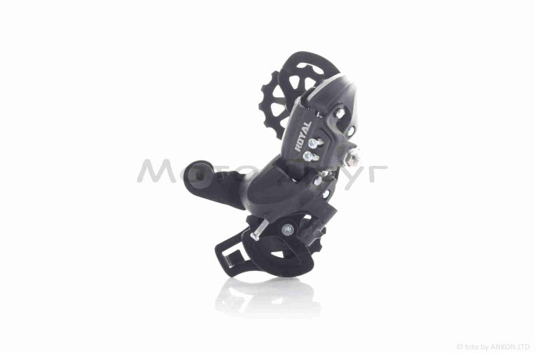 Перемикач швидкостей задній вело  вухо, 6/7 швидкостей  “ROYAL”