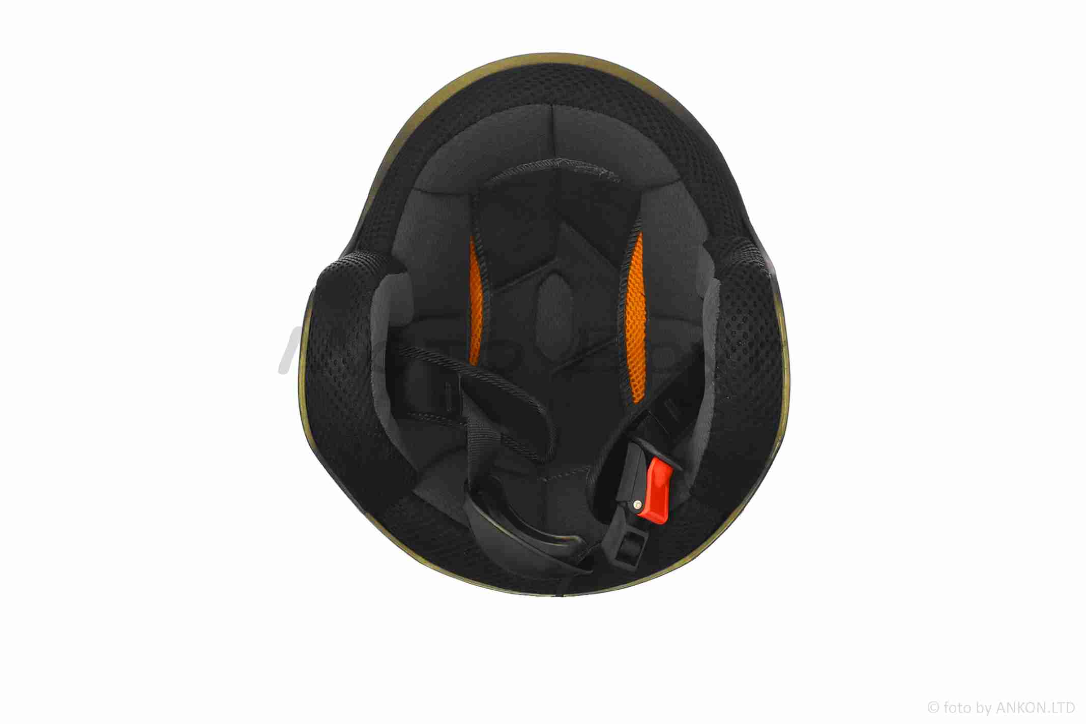 Шолом відкритий "DAVID" (#D017, синій Willys Star, S, ABS) - Зображення 3