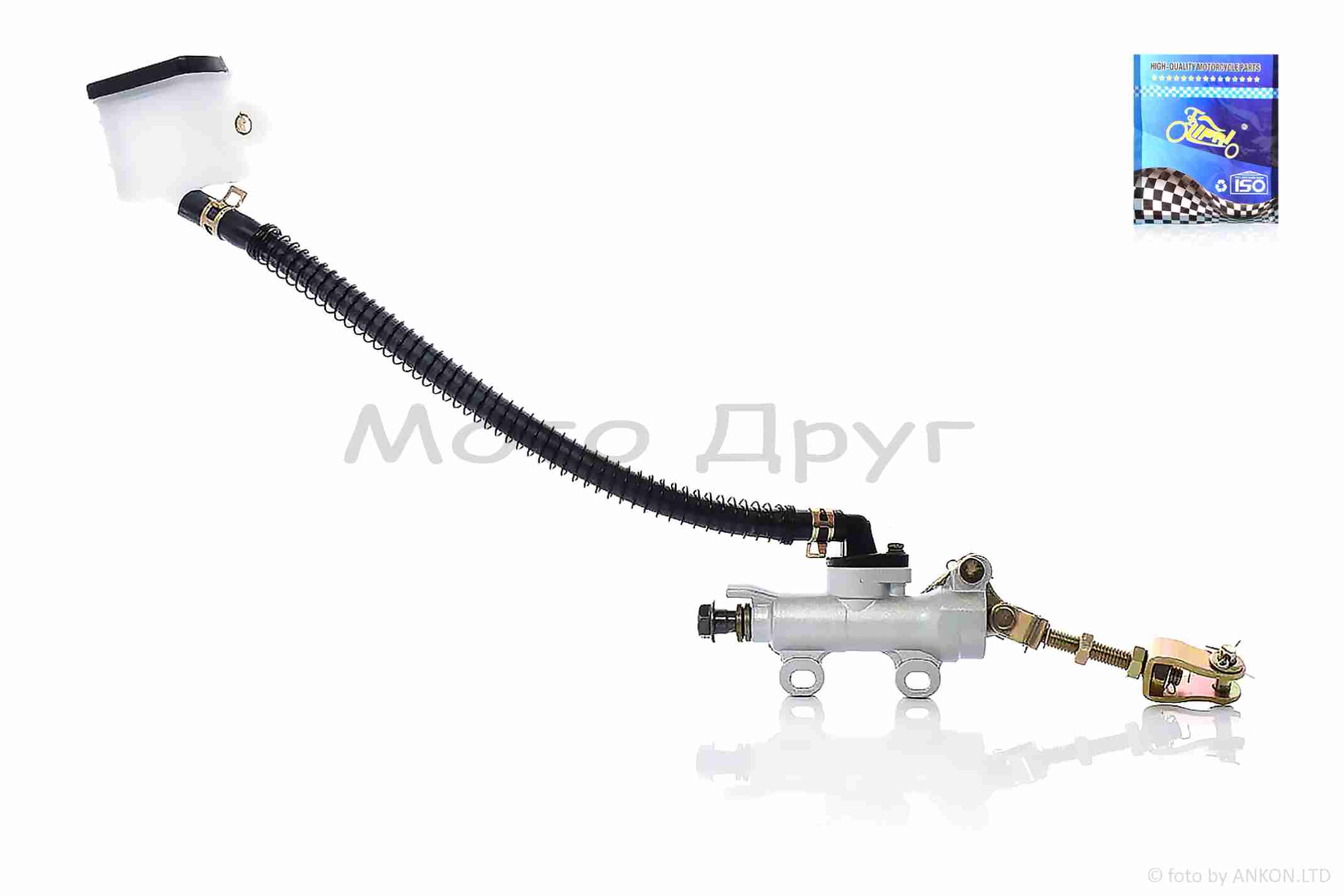 Машинка гальмівна ножного гальма прямокутний бачок