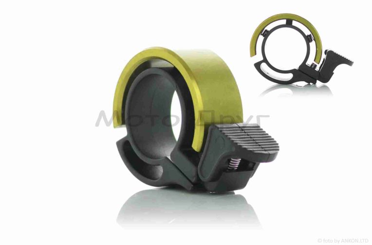 Дзвінок вело CNC (жовтий) #LD-004