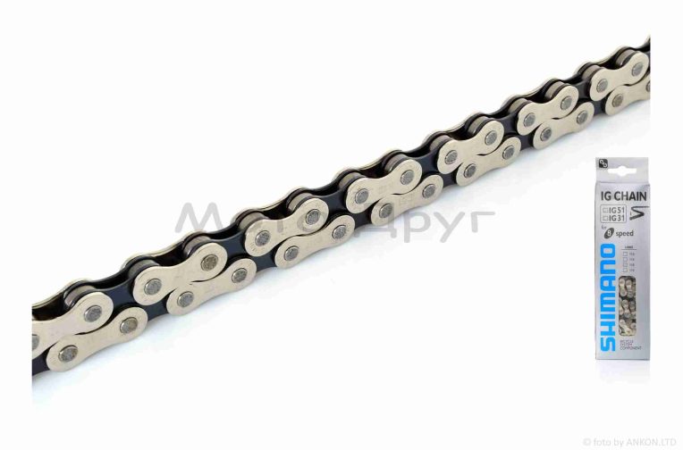 Ланцюг трансмісії вело  116L  6/7/8 швидкостей  #IG51  “SHMN Narrow”  #XMN-008