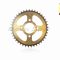 Звезда трансмиссии задняя  4-90/64, d58, D214  520-41T  CG250  "KDMOT"  (gold/black)