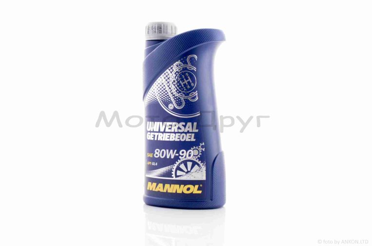 Олія трансмісійна  1л  80W-90  “MANNOL”  GL-4  НІМЕЧЧИНА  (UNIVERSAL GETRIEBEOEL)  #8107
