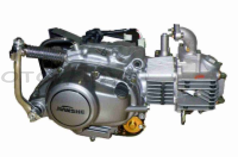 Двигатель  JS1P51FMH  110cc, полуавтомат, нижний электростартер, защита картера  “JIANSHE”