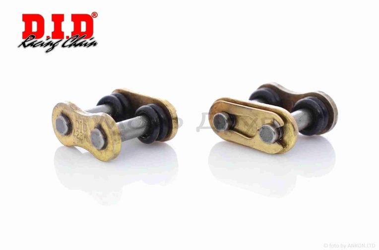 Замок цепи  428HV  сальниковый, GOLD  “DID”