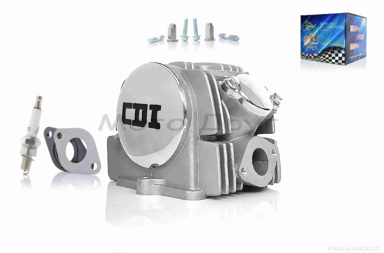 Головка цилиндра  154FMI  TTR125  D54, d24/28  в сборе  #PRO  “LIPAI”