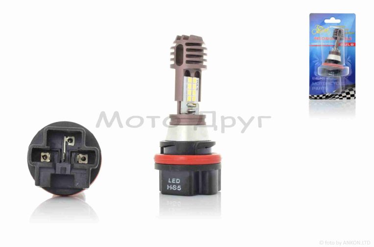 Лампа фари діодна  HS5  12V  35/30W  LETS 4  “LIPAI”