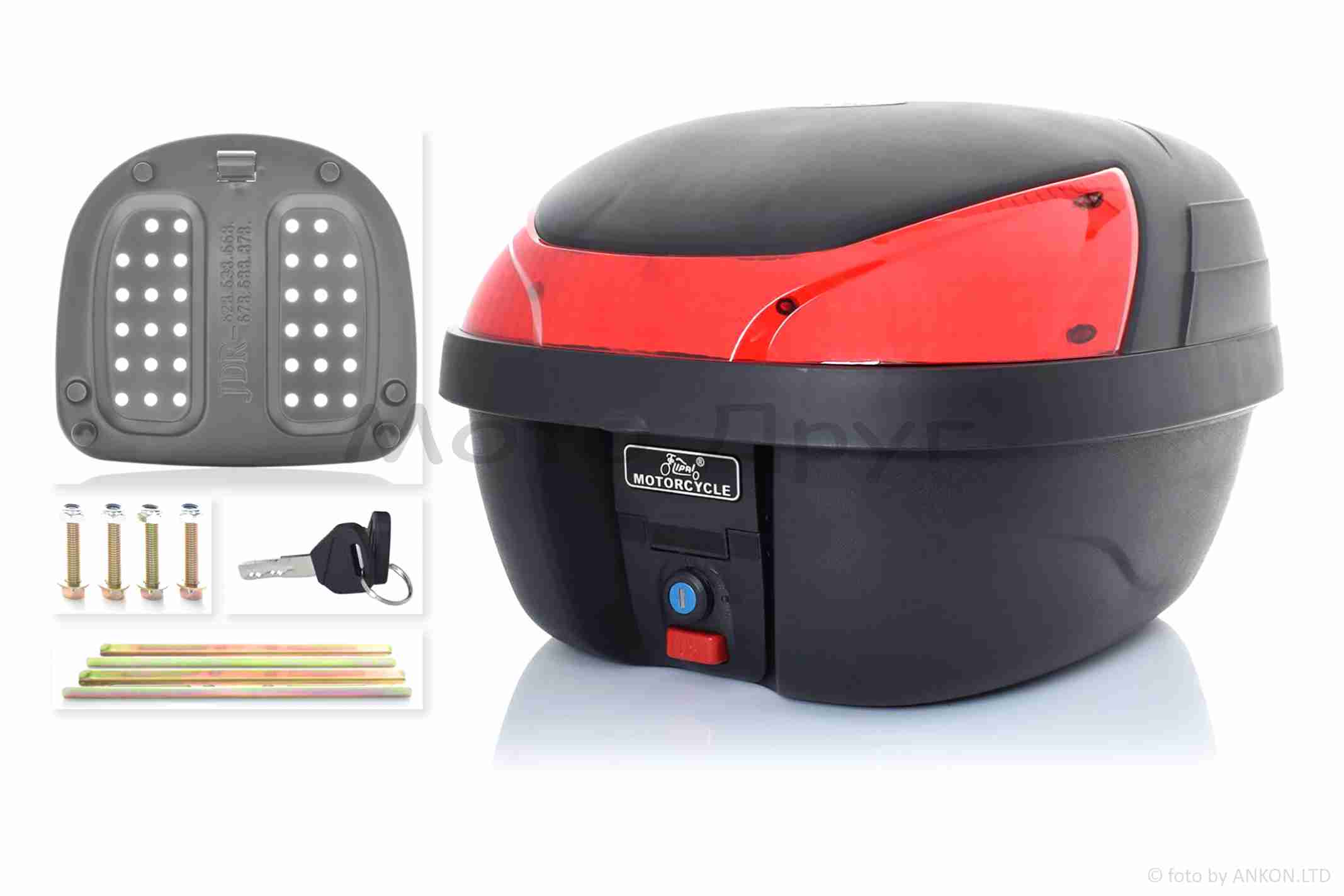 Кофр 52L 424*415*296mm #678 поліпропіленовий, переносний "LIPAI"