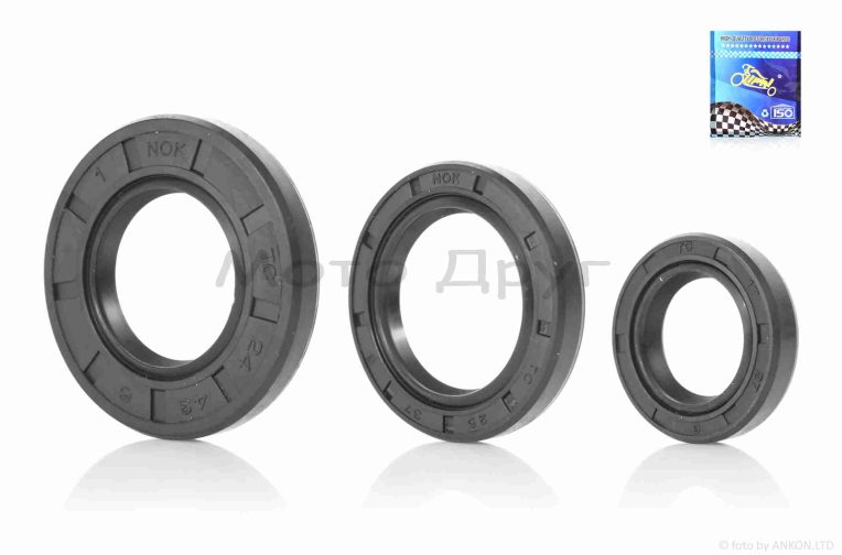 Сальники к-кт AD50/100 3шт колінвальні “LIPAI” (NOK)