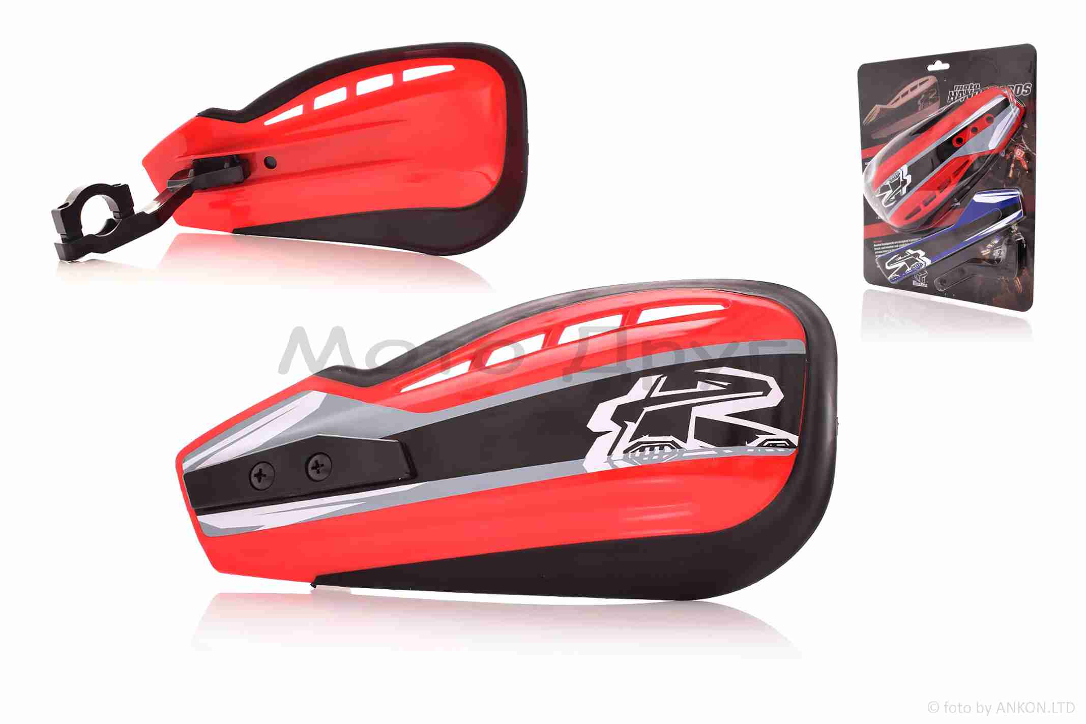 Захист рук мото #R червоні "CHENGYE"