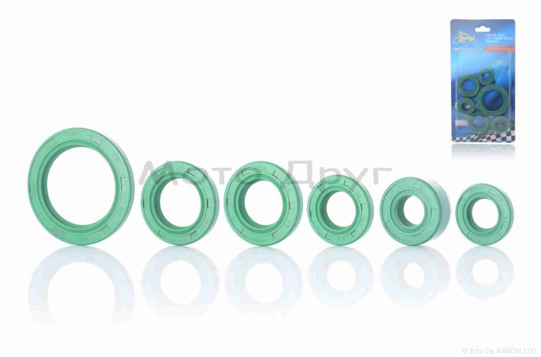 Сальники к-кт  Delta  6шт  #PRO  “LIPAI”  (NOK)