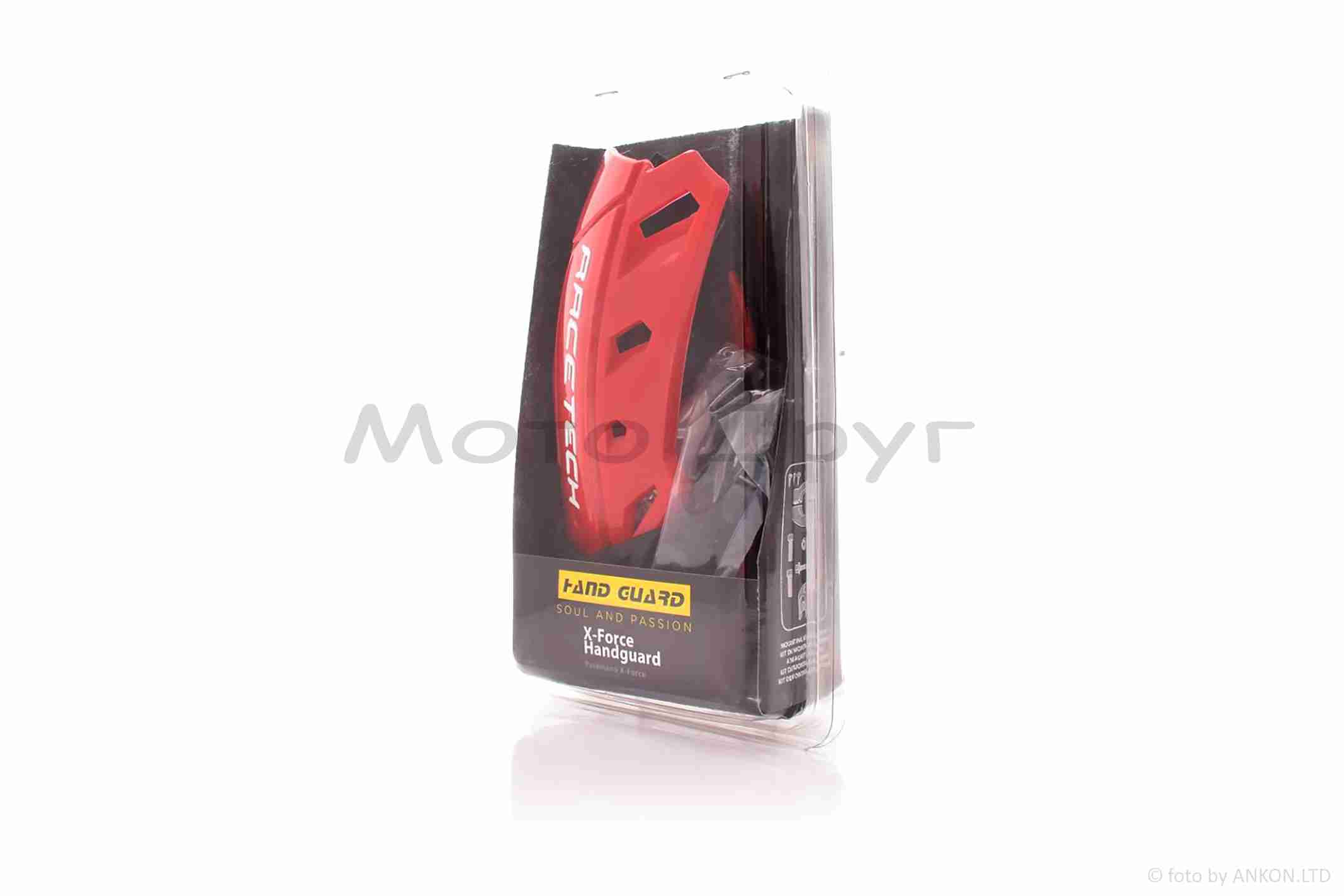 Захист рук мото #X-FORCEHANDGUARD4 червоний 