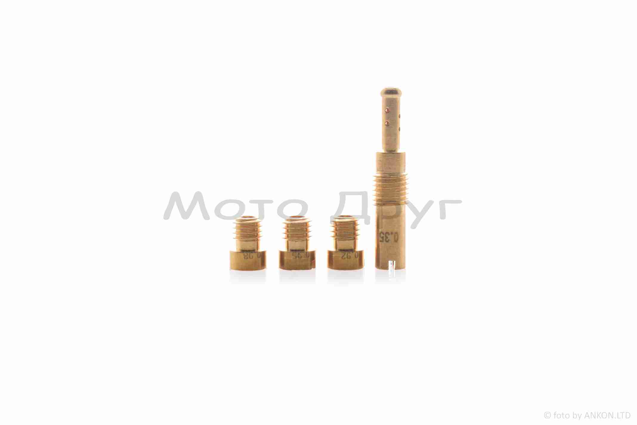 Карбюратор PE17FL ручной подсос "LIPAI" (черный, CNC, +жиклеры 0.35/0.92/0.95/0.98) — изображение 4