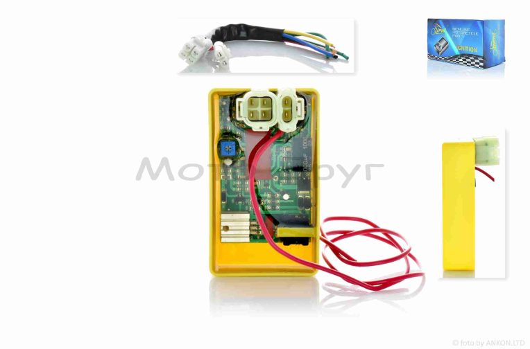 Коммутатор  мото, ATV  постоянный ток DC, 4+2+1pin, регулировка опережения  #PRO  “LIPAI”