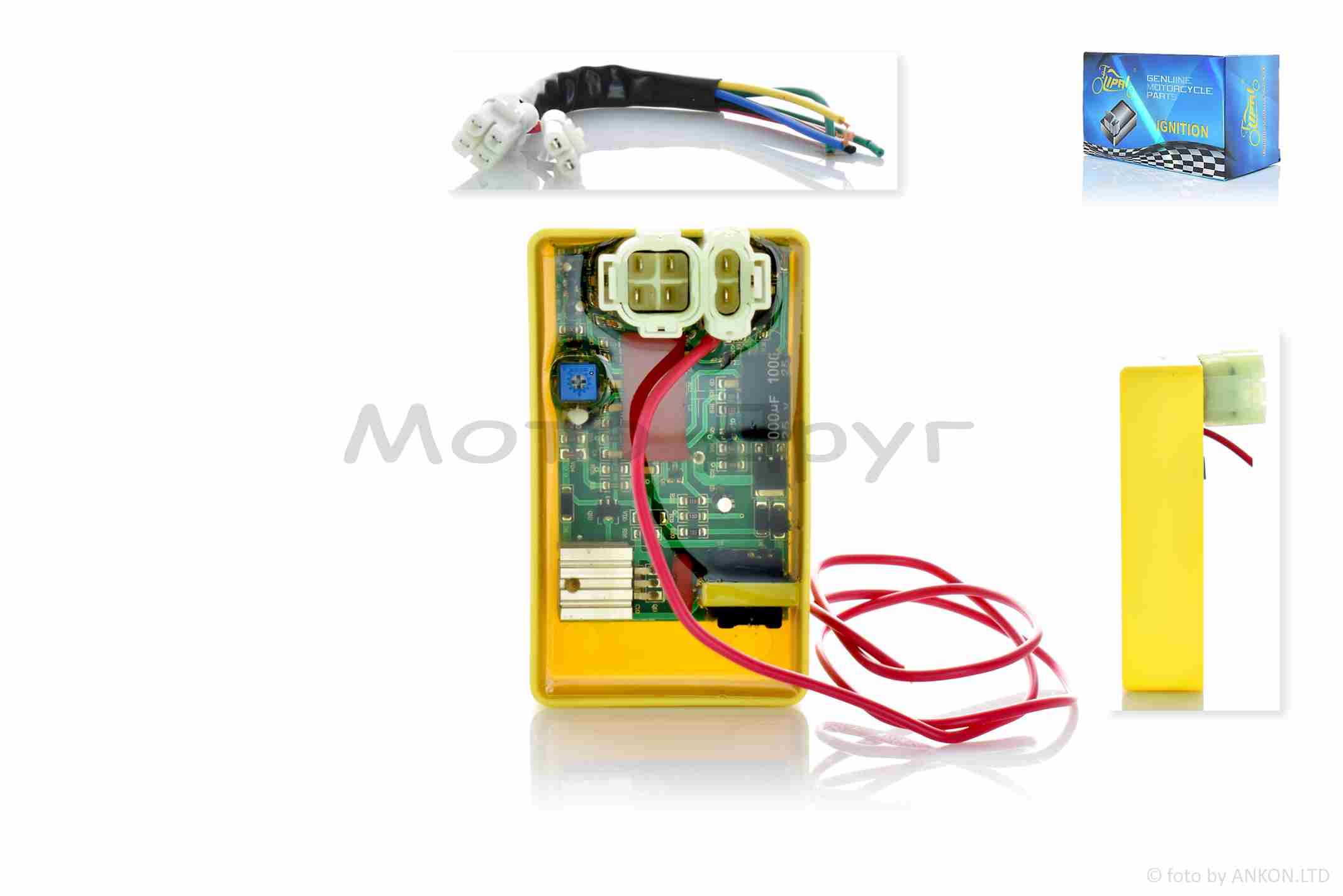 Коммутатор мото, ATV постоянный ток DC, 4+2+1pin, регулировка опережения #PRO "LIPAI"