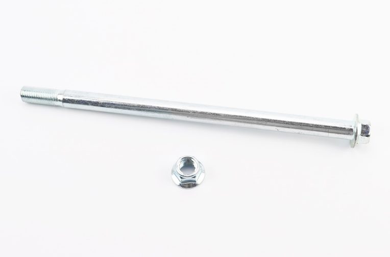 Вісь колеса заднього d15mm; L260mm, гайка